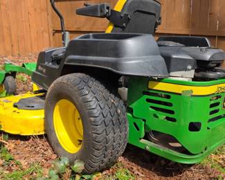 John Deere Lawnmower is in a separate storage unit! If interested let me know to come and see it 