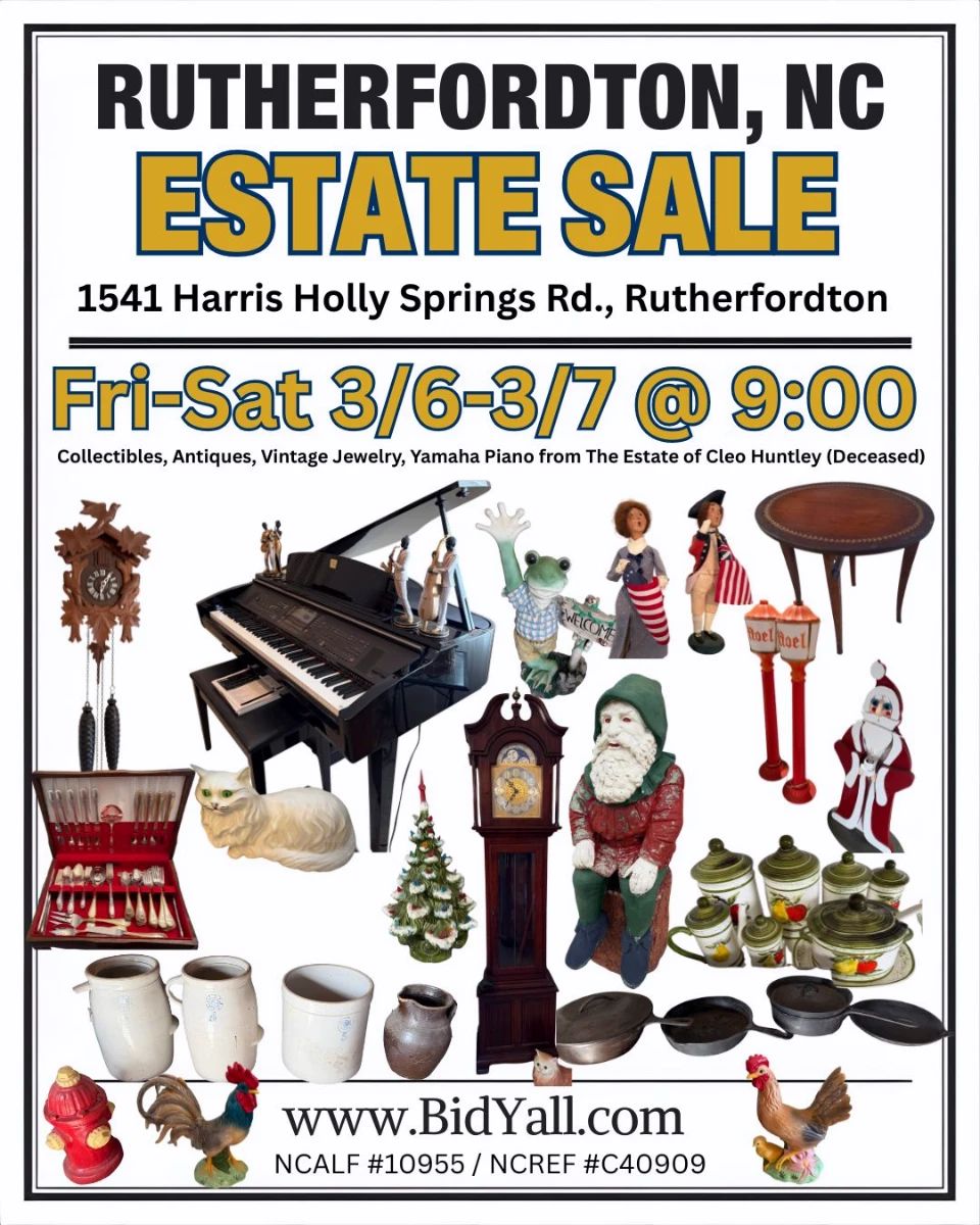 Cleo Huntley Estate Flyer