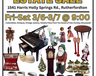 Cleo Huntley Estate Flyer