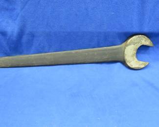 Lot 361. Billings 3 1/8" open-end wrench, very heavy