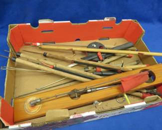 Lot 326. Ice fishing items
