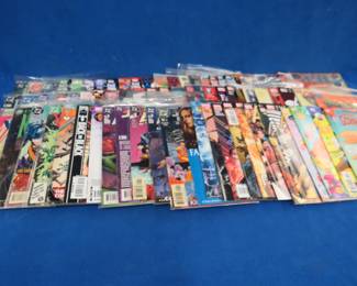 Lot 290. 75 comics from DC and Marvel in like-new condition