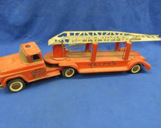 Lot 461. Vintage Buddy L Ladder Truck