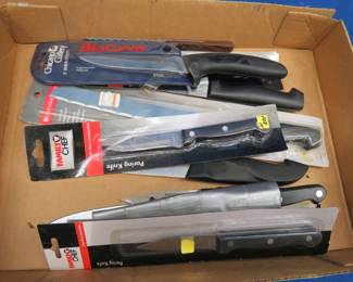 Lot 202. Kitchen knives