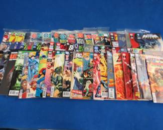 Lot 269. 75 DC comic books