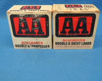 Lot 265. 50 mixed low brass 12-gauge rounds. 7.5-9 shot.