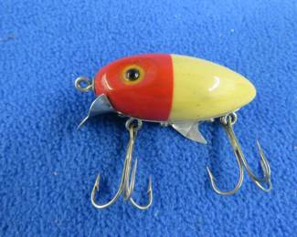 Lot 448. Vintage Paw Paw 2 1/2" Wooden River 2" Clark Water Scout