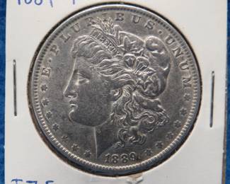 Lot 151. 1889 P Morgan silver dollar