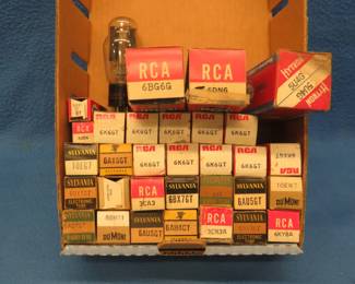 Lot 108. Old vacuum tubes