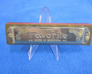 Lot 89. Bohm 10-hole diatonic harmonica. 