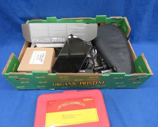 Lot 104. Garmin navigation, gun lights, and more