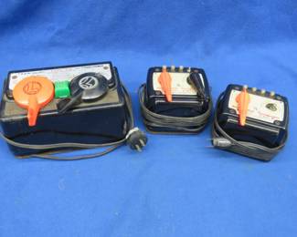 Lot 364. Three vintage Lionel Train transformers