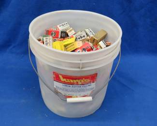 Lot 387. Bucket full of old electronic tubes