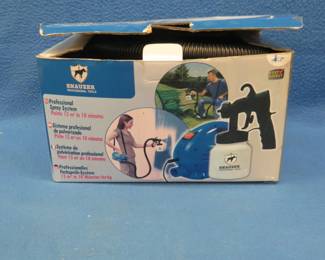 Lot 132. Snauzer spray system. Appears to be new in the box.