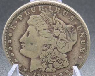 Lot 96. 1921 D Morgan silver dollar