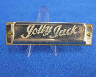 Lot 116. H. Rauner Jolly Jack 10-hole diatonic harmonica in the key of C. Box in VGC. 