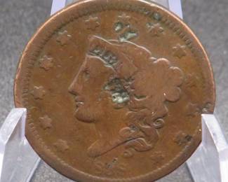 Lot 316. 1838 Large Cent