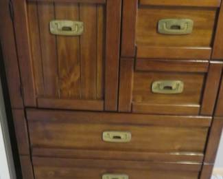 Lot 476. Chest of drawers in excellent condition. 34'W x 50"H x 18"D