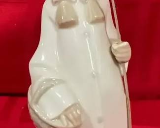 Lladro Porcelain Shepherd Girl with box