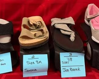 Collection Of 4 pair of Sandals