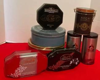 Collection Of Tins 