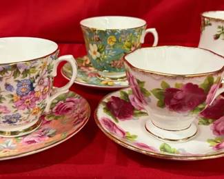 Collection Of Tea Cups 