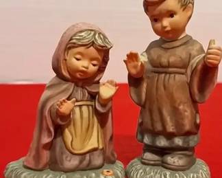 Gobel by Berta Hummel Figurines Mary  Joseph
