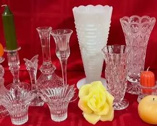 Vases  Candlesticks  Candleholders 
