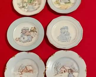 Collectable Hand Painted Plates