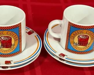 Expresso Cups  Saucers by Classic Cafe