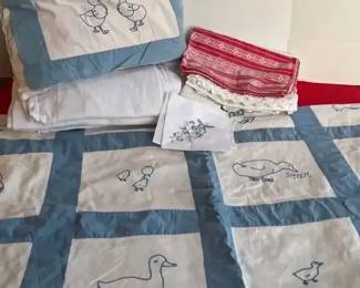 Baby Blue Quilt  More