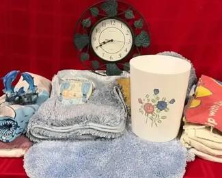 Blue Bathroom Decor Items 