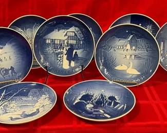 BG Bing  Grondahl Denmark Christmas Plates1970s