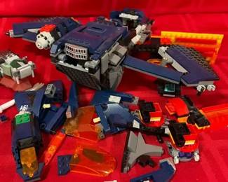 Collection Of Lego Like Items