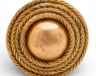 Lot 61
Tiffany 14K Yellow and Rose Gold Circular Brooch