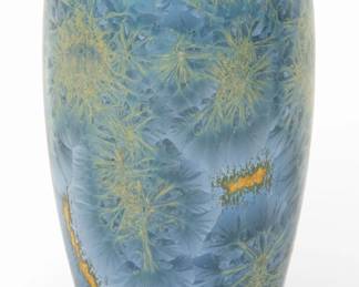 Lot 1093
Sevres (French) Crystalline Glaze Porcelain Vase