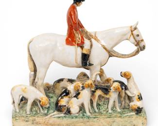 Lot 1079
Kathleen Wheeler (English-American, 1884-1977) Porcelain Equestrian Figure