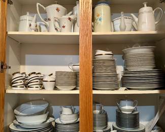 Several sets of china