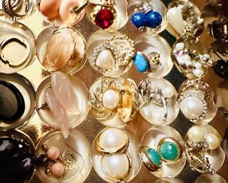 costume jewelry, earrings