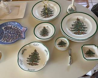 Spode Christmas dishes