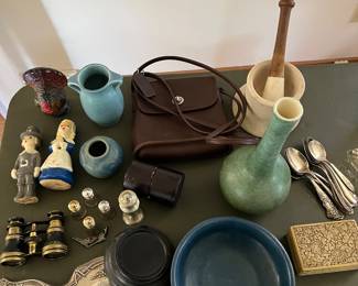 Sterling, coach, Roseville, van briggle, rookwood, burley candles, Royal Haeger