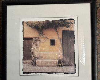 Vintage Signed Print "Granada Spain" by Alan B. Carter