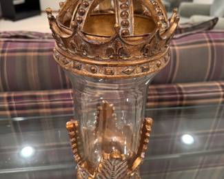 Royal Victorian Vase w/Lid