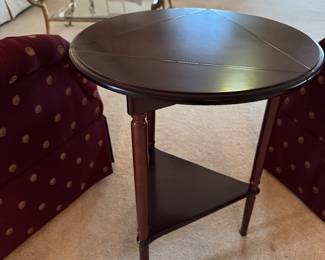 Vintage Bombay Triple Drop Leaf Table