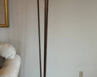 Antique Torchiere Floor Lamp (2)