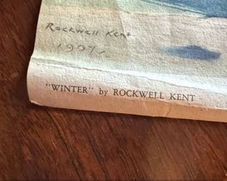 Winter, Monhegan Island by Rockwell Kent Print second image