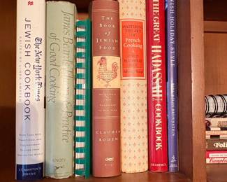 Collection of Jewish and French Cookbooks