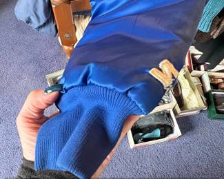 Vintage New York Giants Starter Pro Line Satin Bomber Jacket fourth image