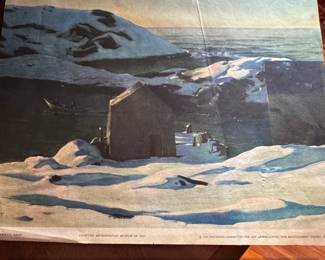 Winter, Monhegan Island by Rockwell Kent Print