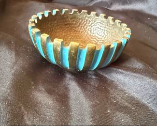 PalBell Cast Bronze Bowl by Maurice Ascalon